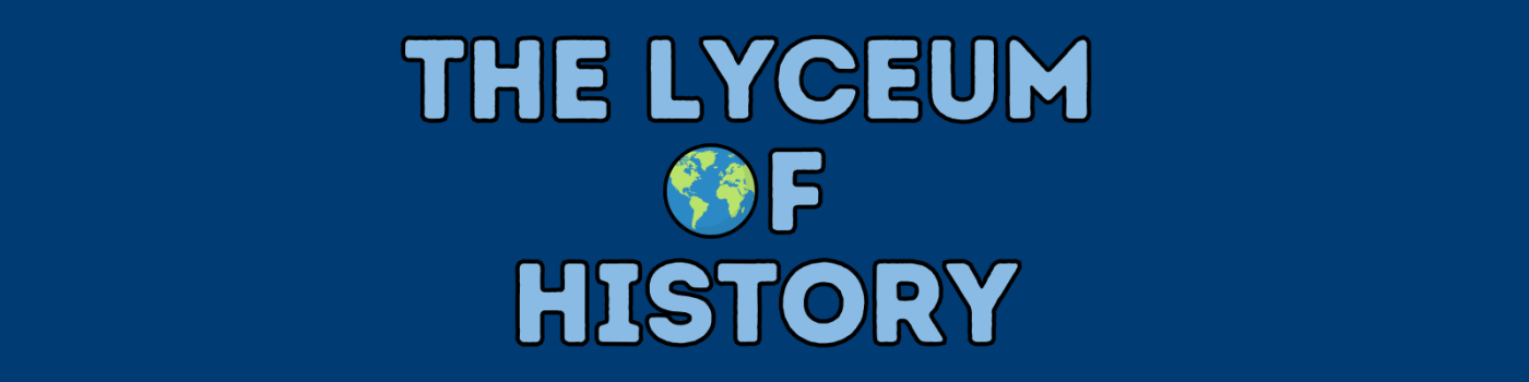 The Lyceum of History exists to provide teachers and students with resources that encourage critical thinking skills, make connections with the past, and develop a love of history.